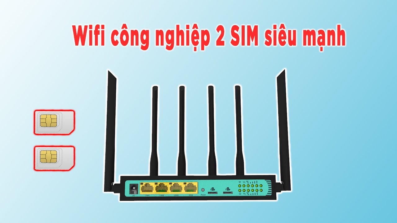 BỘ PHÁT WIFI 4G 2 SIM CÔNG NGHIỆP HITEK WE 2806 | WIFISHOP