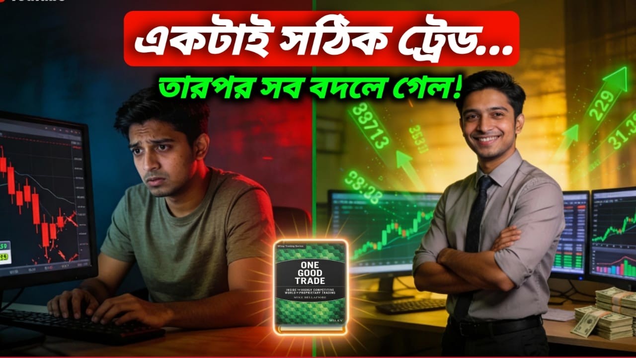 একটা সঠিক ট্রেড = পুরো ক্যারিয়ার সেভ! | One Good Trade Book Summary।