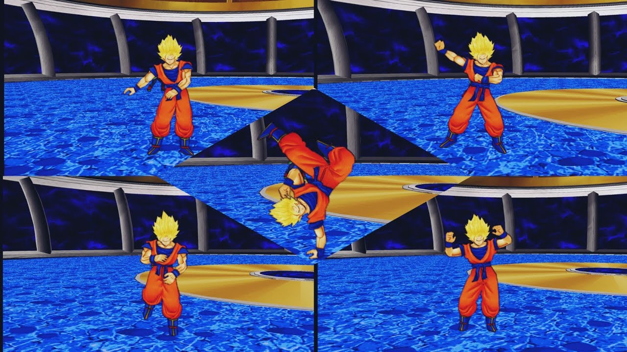 Descarga pack de poses+animaciones/DBZ TTT