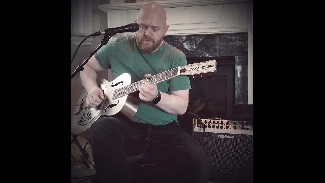 First play on my Gretsch G9221 (into my Fishman Loudbox Artist).