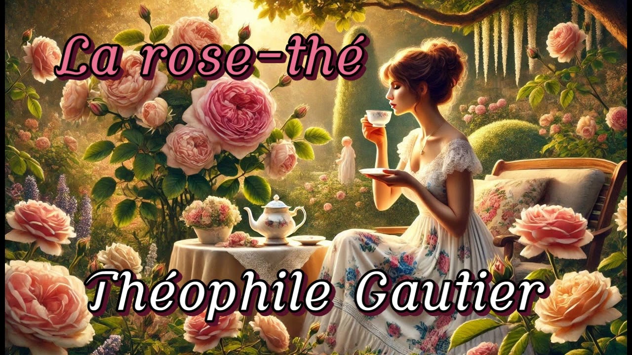 La rose th&eacute; - Th&eacute;ophile Gautier