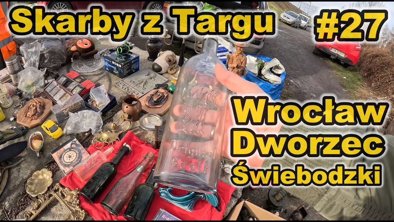 Skarby z Targu #27 |Targ Świebodzki Wrocław | Przedwojenne Poroża -Pchli Targ | +Vlog
