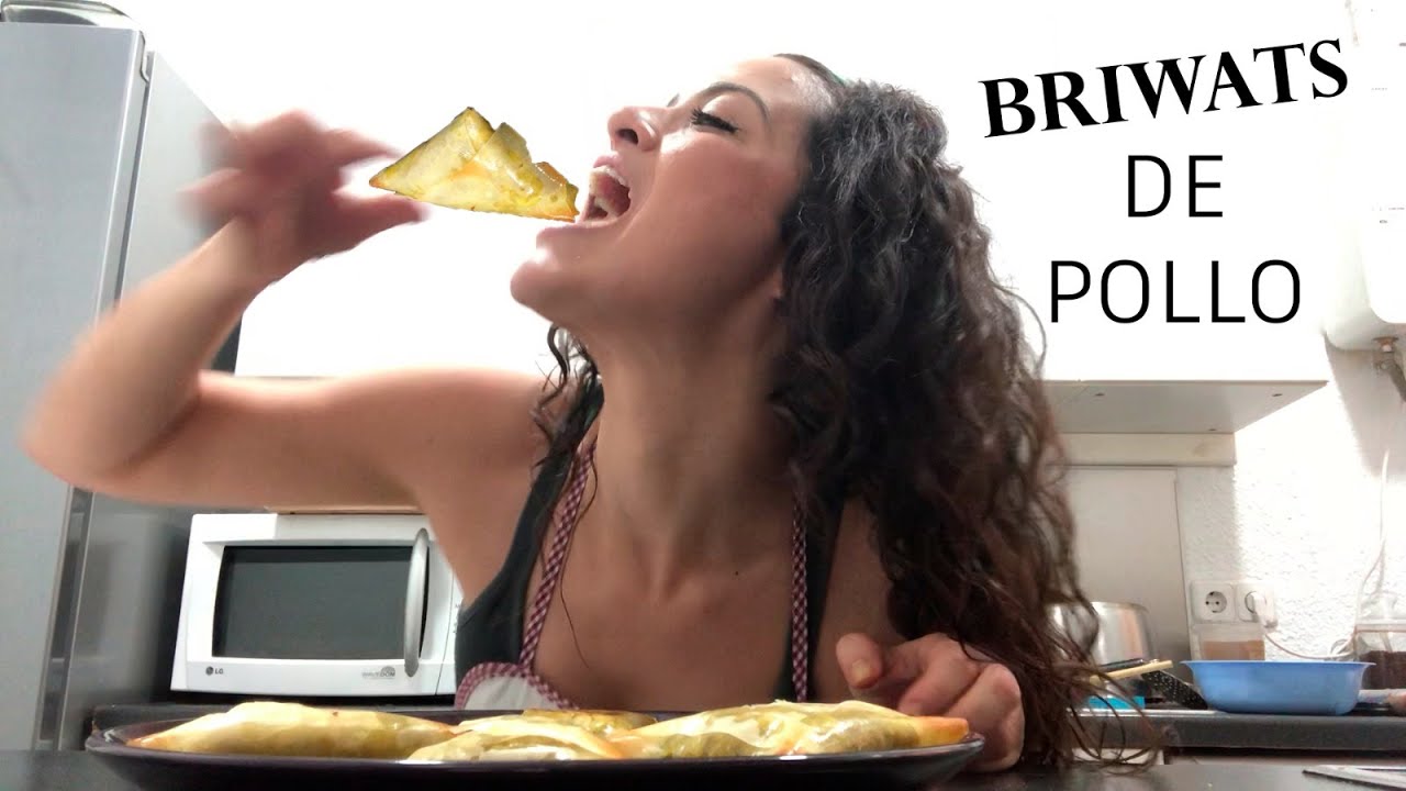 Cómo hacer BRIWATS de POLLO I Receta marroquí