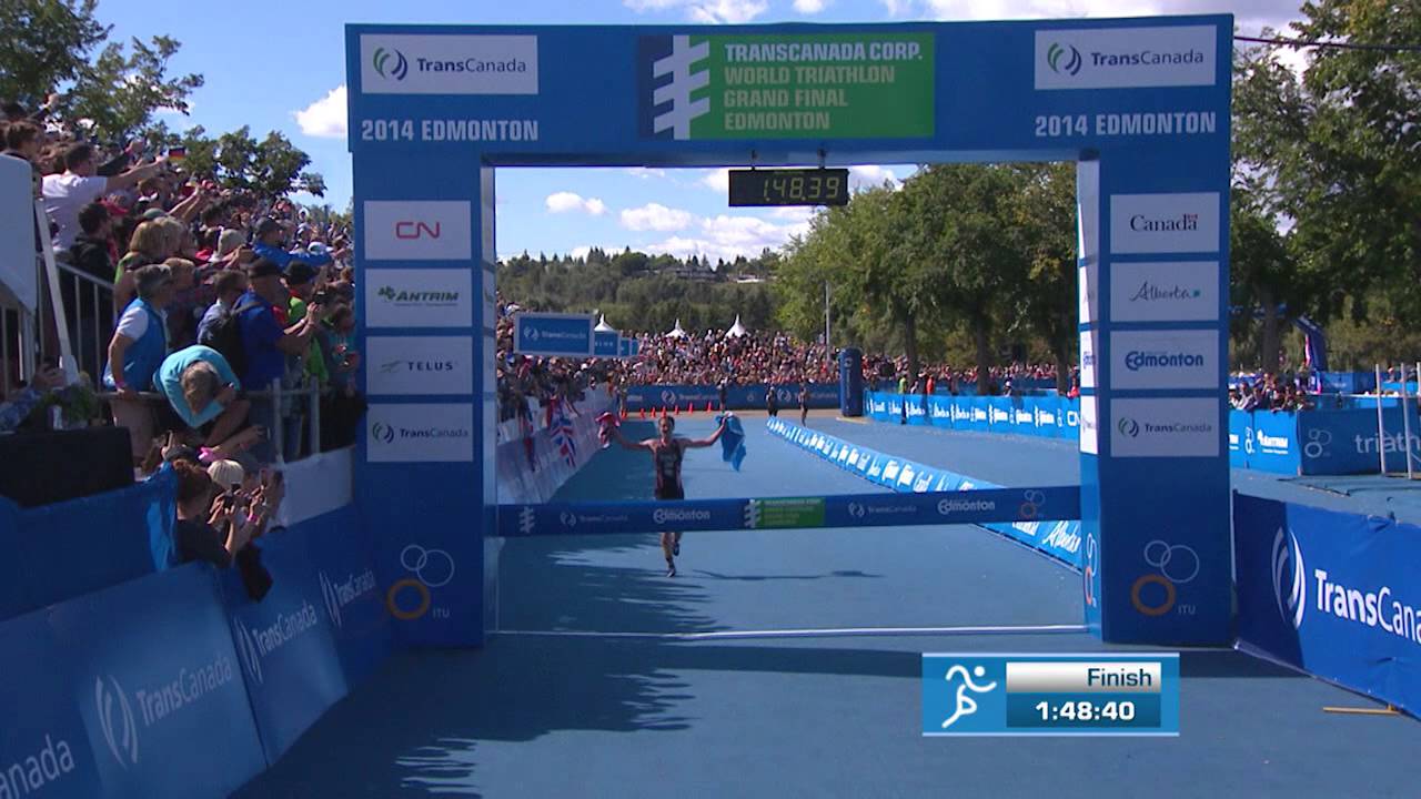 2014 ITU World Triathlon Grand Final Edmonton - Elite Men's highlights