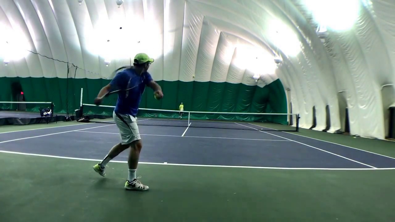 Hitting with Yonex DR98