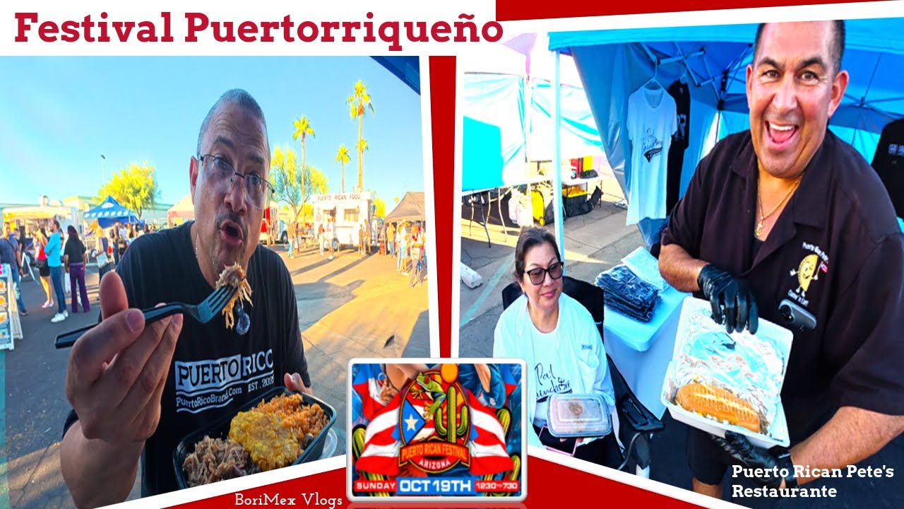 Festival Puertorriqueño en Phoenix - Arizona!!! Disfruta la musica y comida tipica boricua.