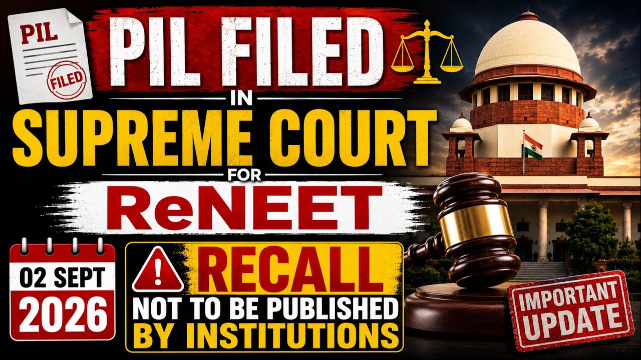 NEET PG 2026 EXAM AGAIN 😱 SUPREME COURT PIL VERDICT 🚨RECALL NOT PUBLISHED | LATEST NEWS | RE-NEET?