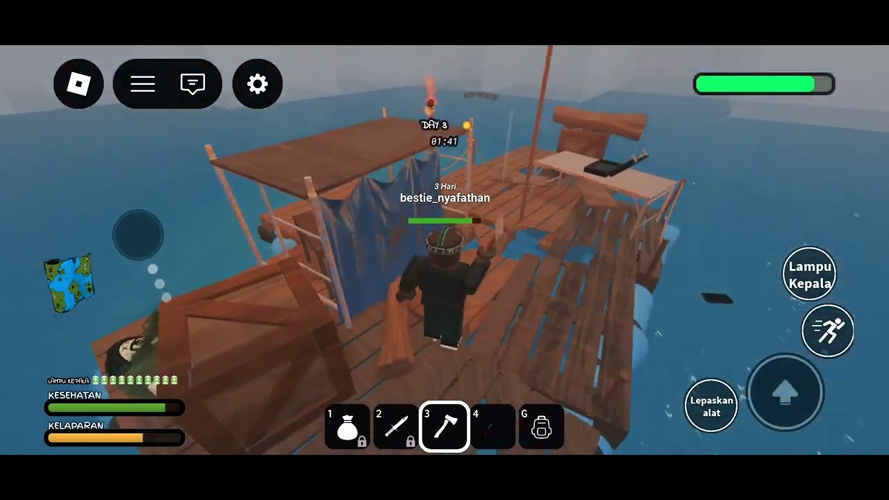 Nyoba game baru di roblox yang mirip 99 nights in the foresst bersama si @Ruzdiee06 