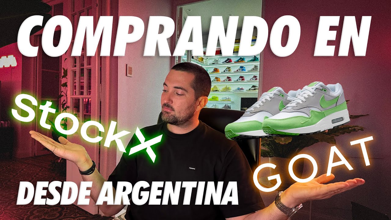 ¡CÓMO COMPRAR EN STOCKX O GOAT DESDE ARGENTINA! NUEVAS REGLAS DE IMPORTACIÓN + TUTORIAL E IMPUESTOS