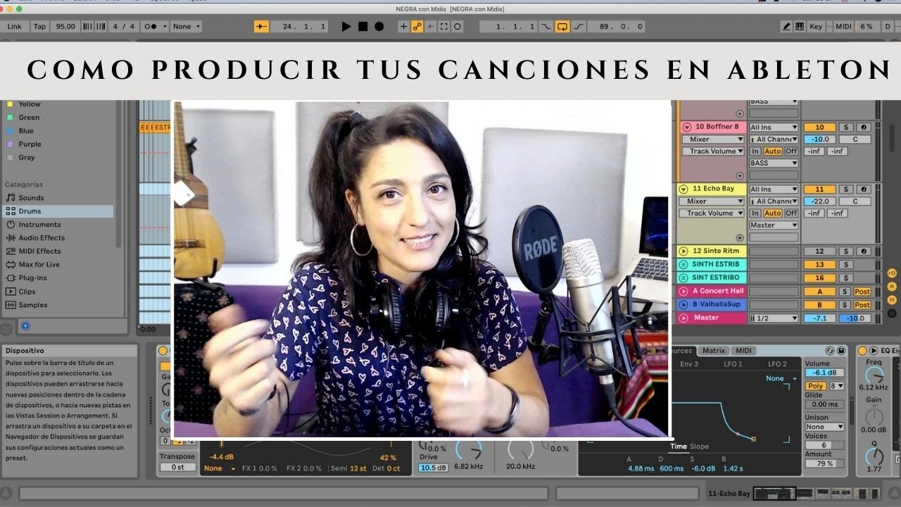 Cómo producir una canción con Ableton Live ( Así hice Negra )