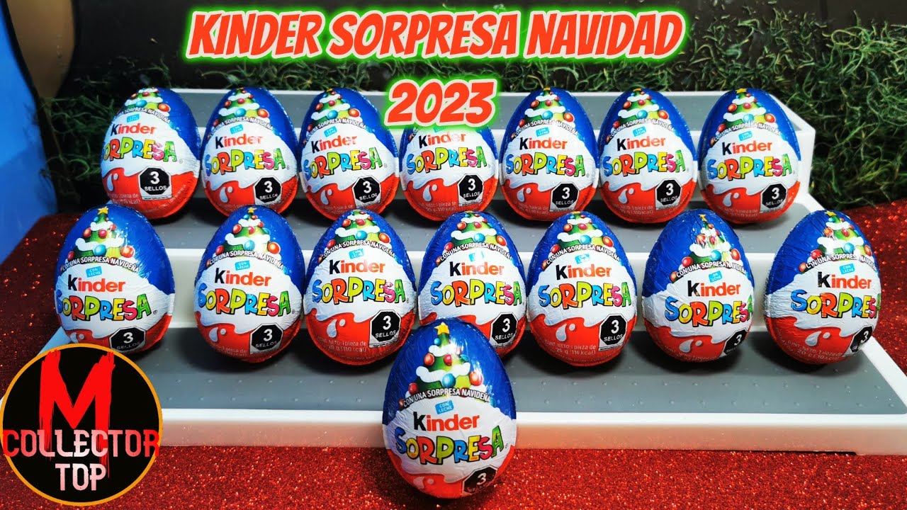 Nueva Colección Navideña de Kinder Sorpresa 2023