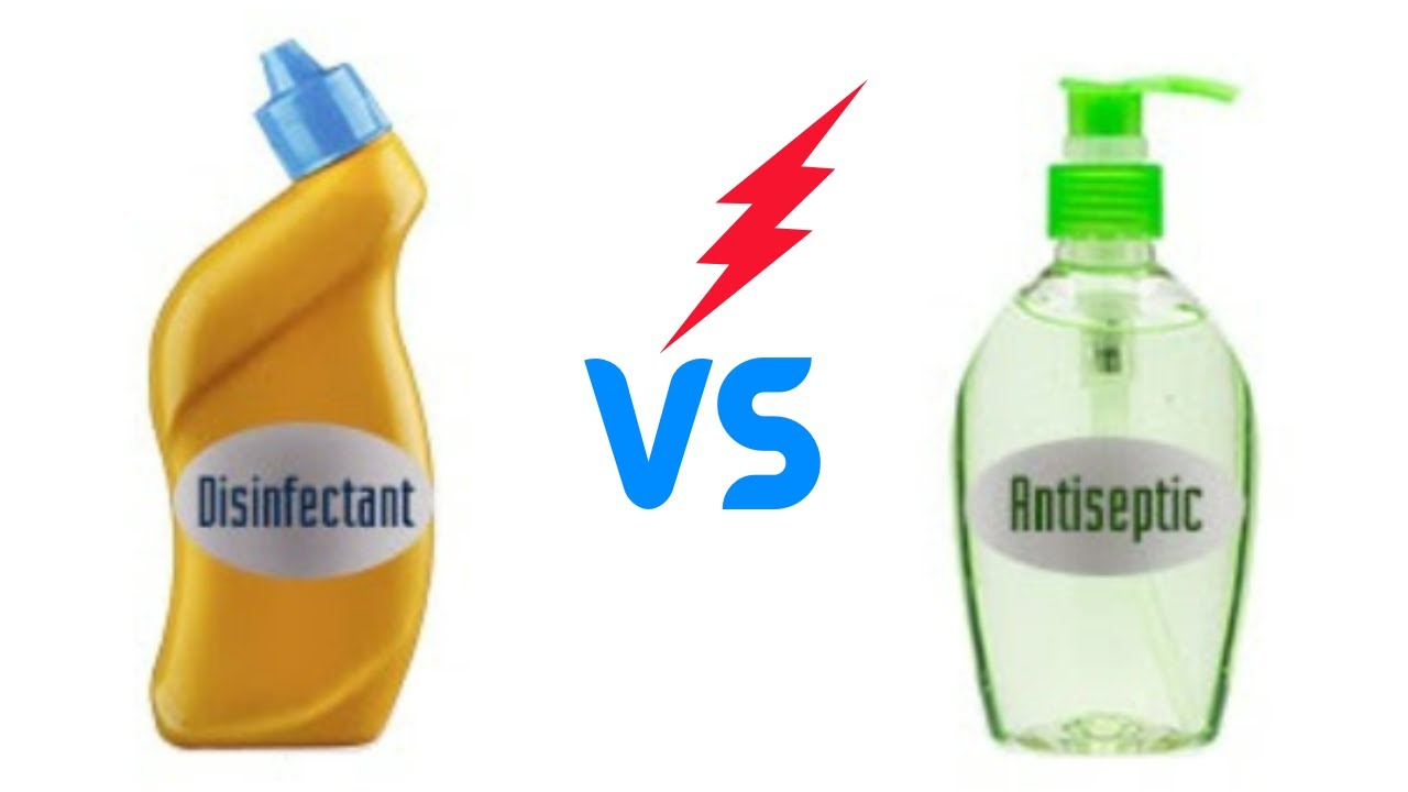 Difference between Disinfectants and Antiseptics | Disinfectants Vs Antiseptics