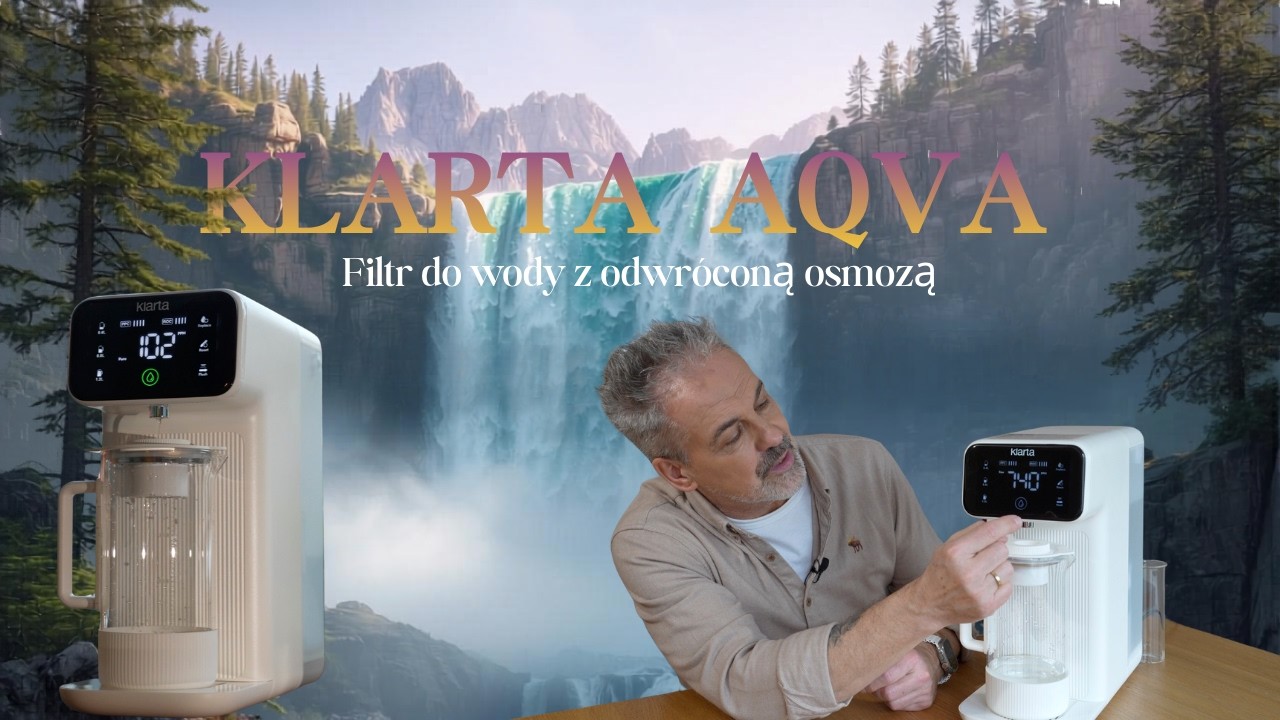 Klarta AQVA - filtr do wody z odwróconą osmozą.