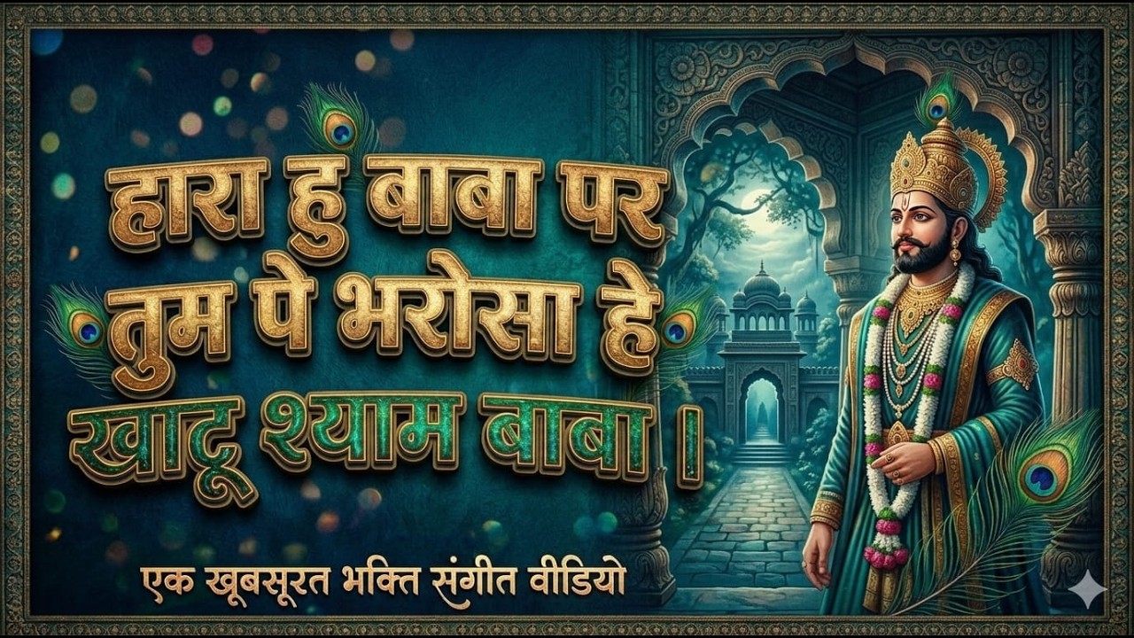 हारा हु बाबा पर तुझपे भरोसा है   Kanhiya Mittal Khatu Shyam Bhajan   trending Bhajan 2026 #kanhiya 2