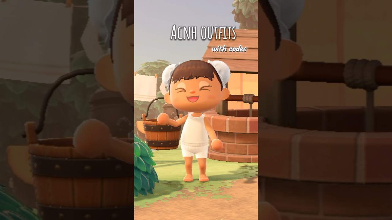 Part 4: Acnh outfits with codes #acnh #outfit #codes #fyp #kawaii #cottagecore #nintendo #cozygaming