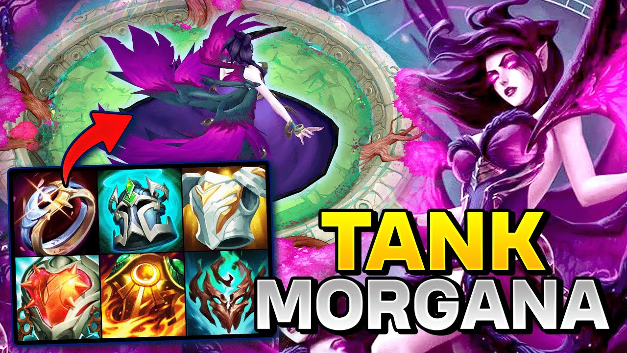 Моргана, но теперь я танк! Она действительно подаёт прекрасные платья в League of Legends Arena 2v2.
