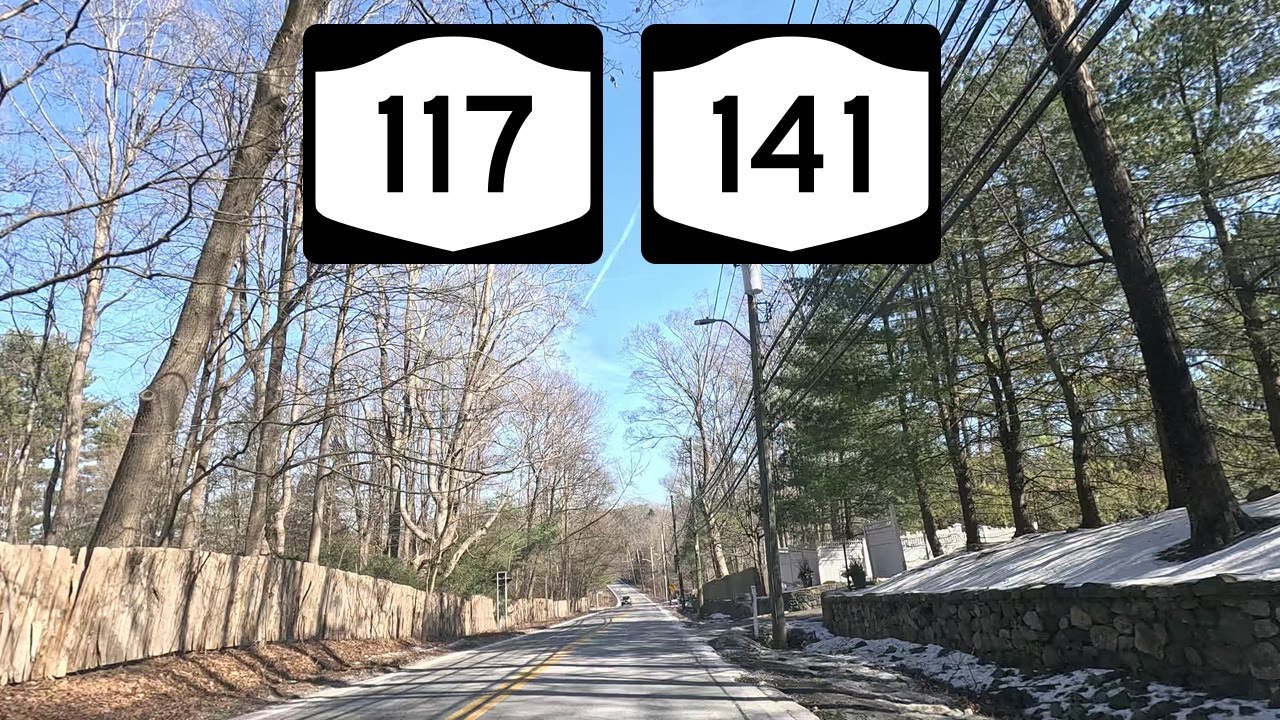 ⁴ᴷ⁶⁰ Driving Bedford Road from Pleasantville, NY to Mount Kisco, NY