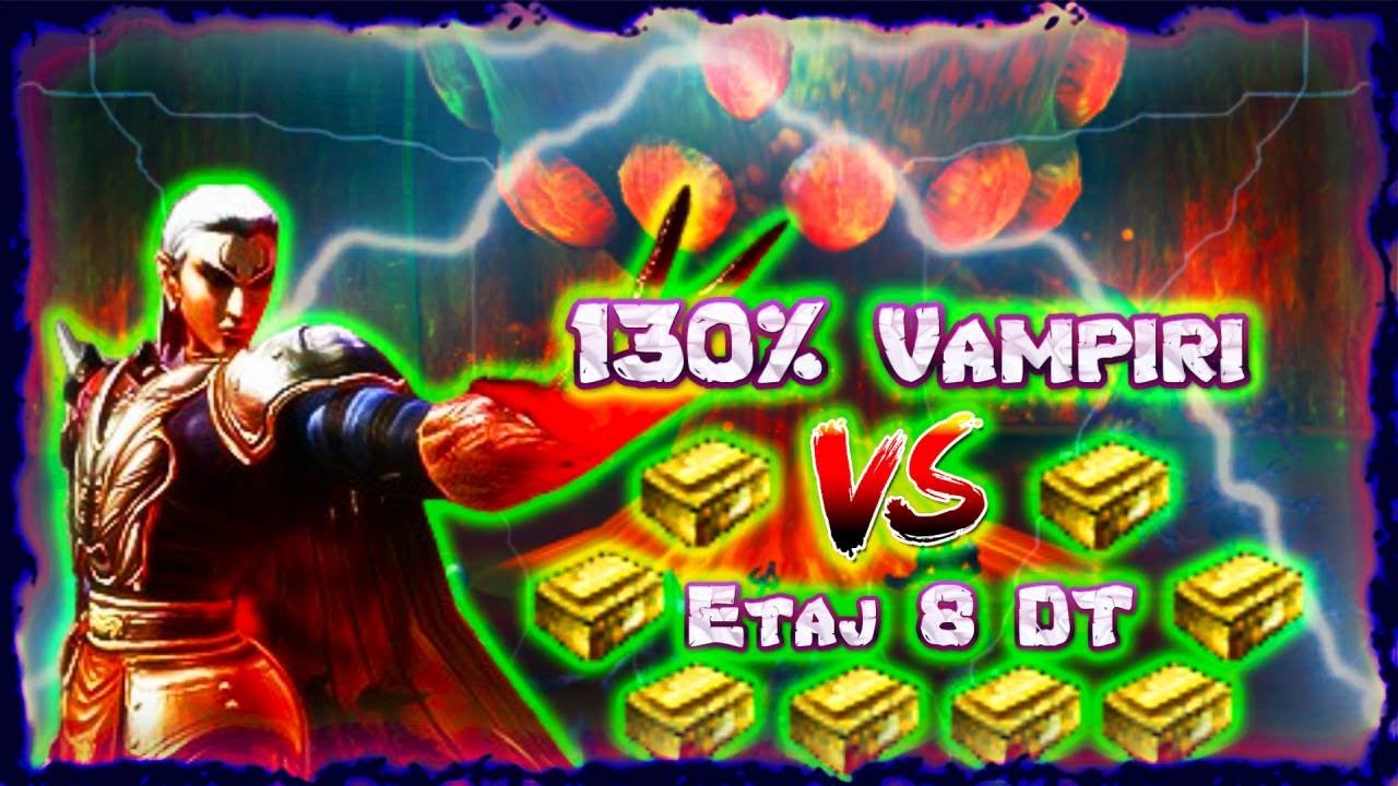 🦇130% Vampir vs DT etaj 8 la CL-uri🦇 : #metin2 Polyphemos