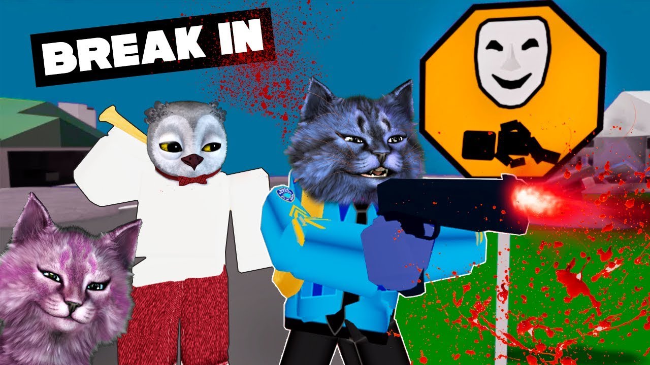 ЛАНА, СТИВ и ЛЕО в БРЕЙК ИН / Break In Story