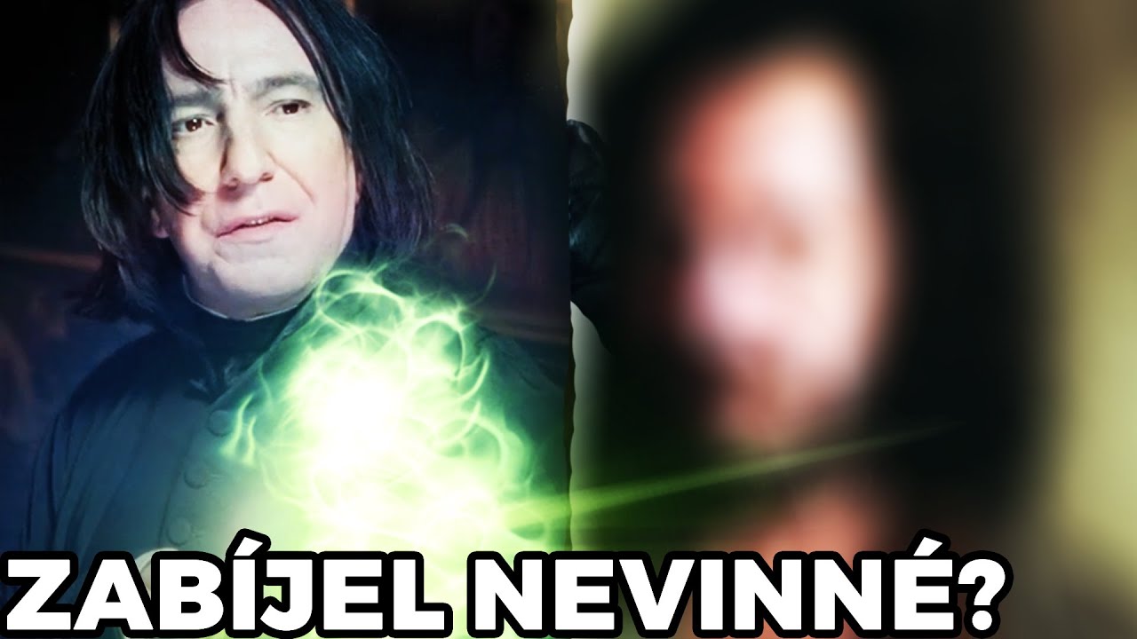 ZABÍJEL SNAPE VE SLUŽBÁCH VOLDEMORTA?!