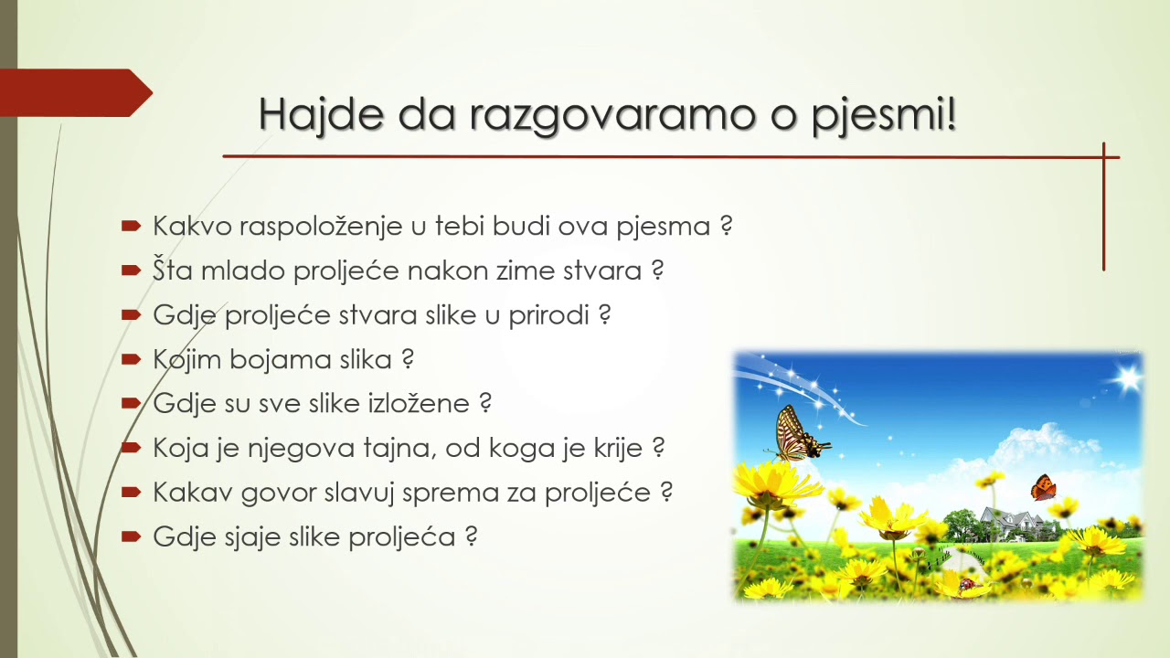 III razred osnovne škole - Čudesni slikar, Nasiha Kapidžić-Hadžić