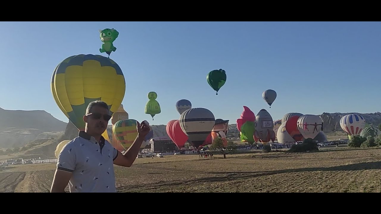 Kapadokya Balon Festivali, Balona Bindik