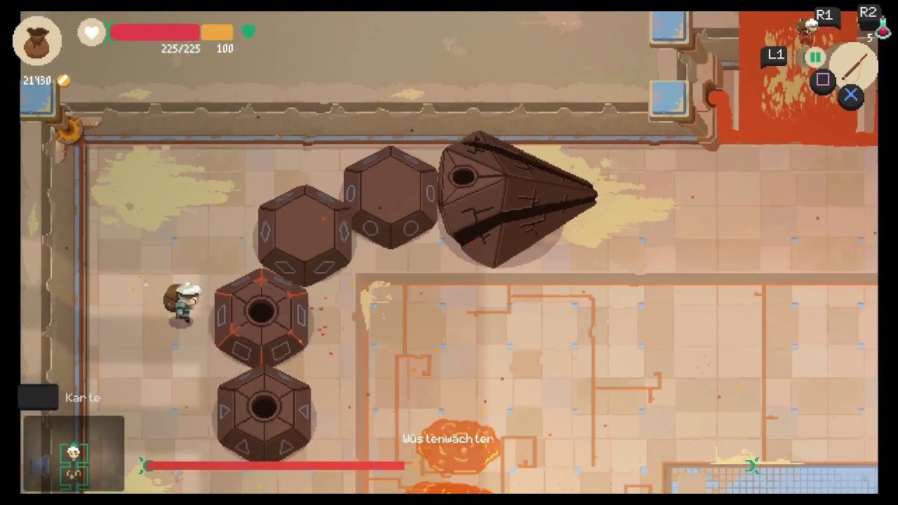 Moonlighter: Perfect Naja Boss Fight (No Damage)