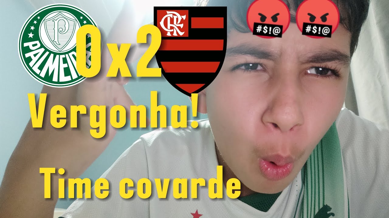 Pós-jogo Palmeiras 0x2 Flamengo pipocam em jogo grande! Time covarde e frouxos em campos🤬🤬