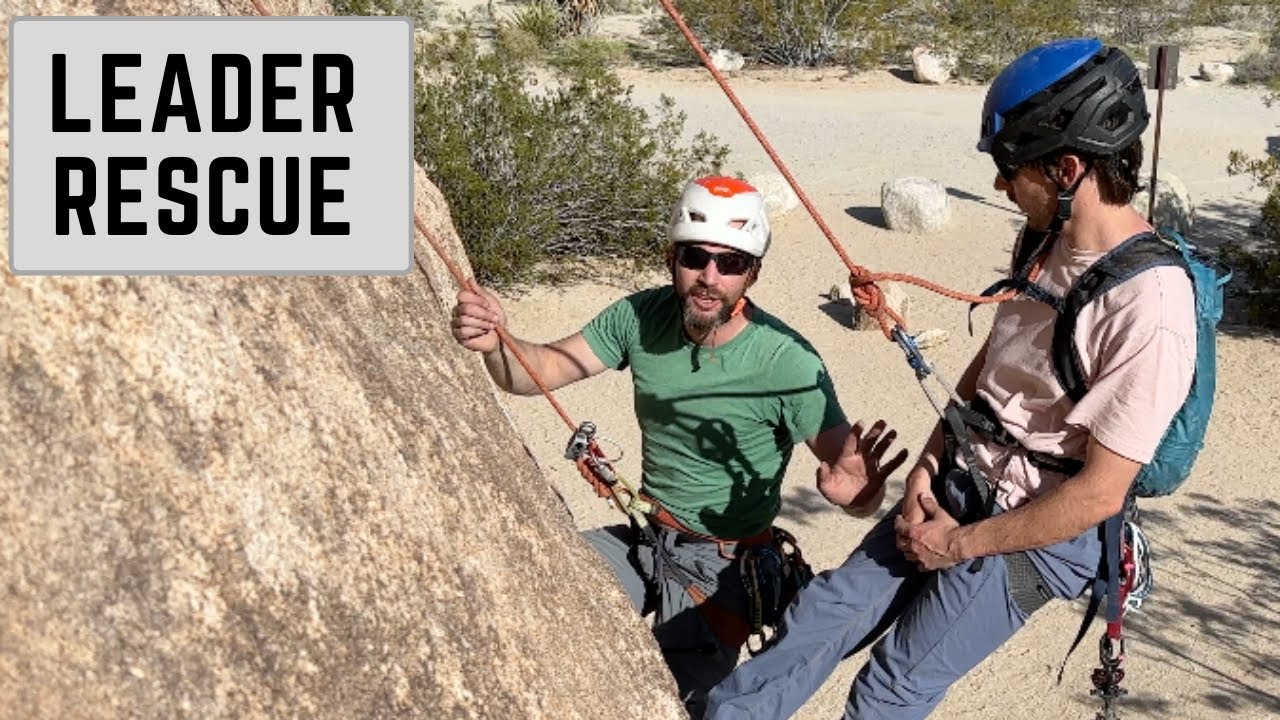 Leader Rescue for Rock Climbing