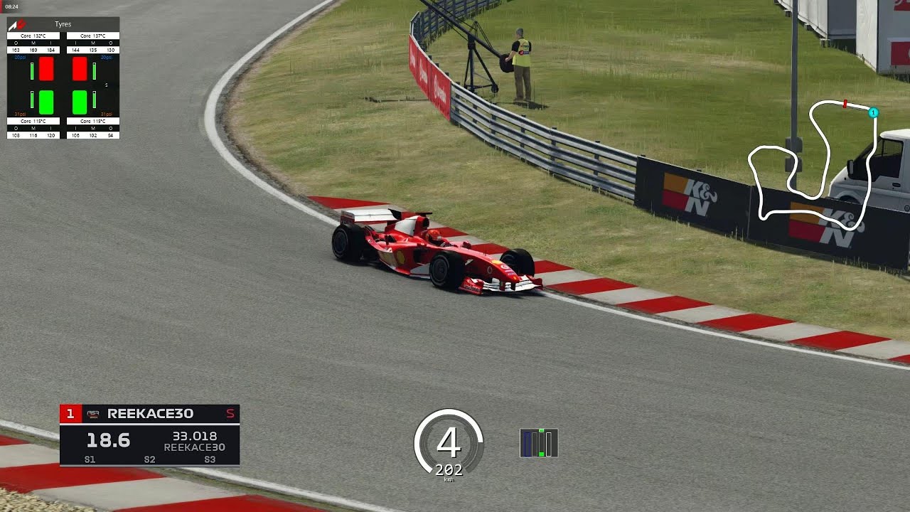 Ferrari F2004 | 1:37.862 | Okutama Track