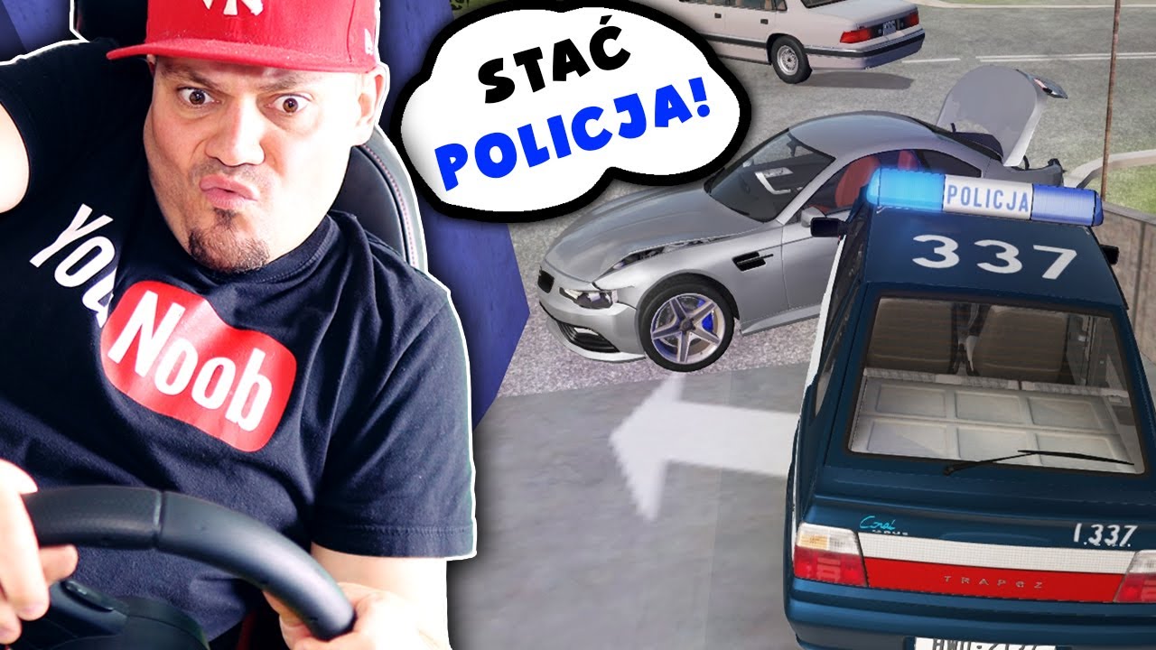 🚓 POŚCIGI POLICYJNE NA POLSKICH OSIEDLACH! | Beam.NG Mody 🚓