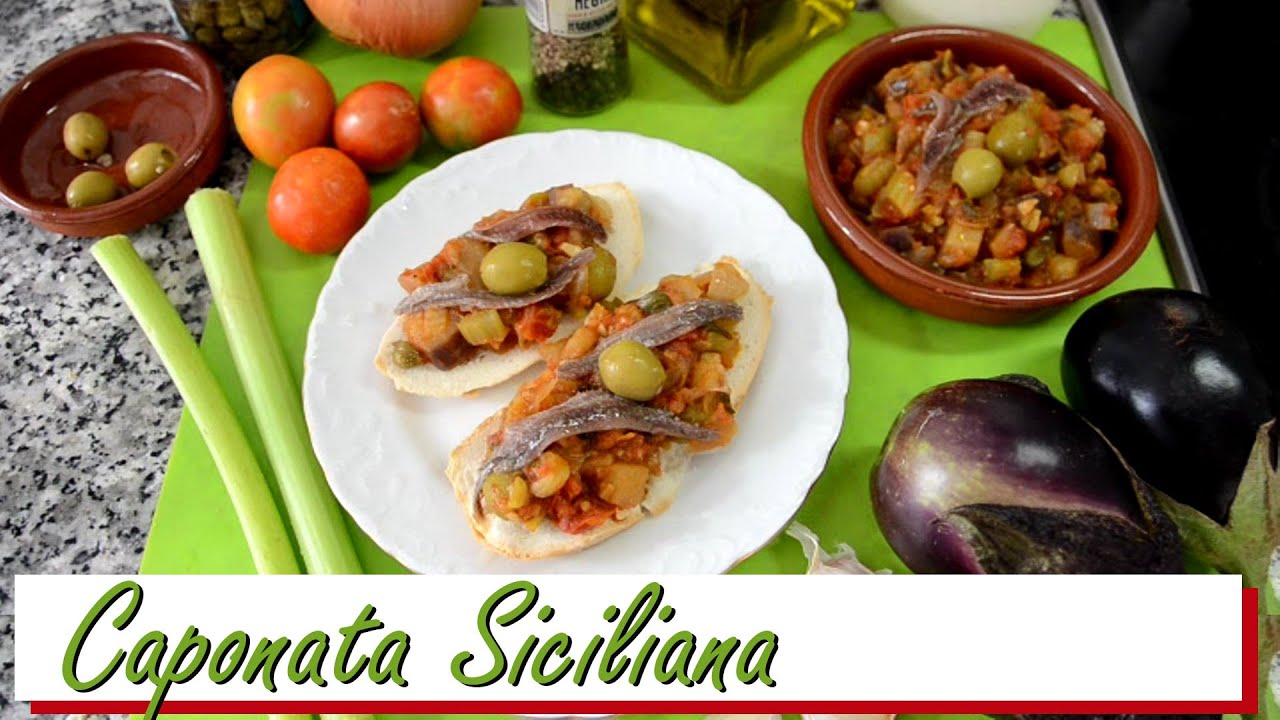 Caponata. Las Recetas del Hortelano