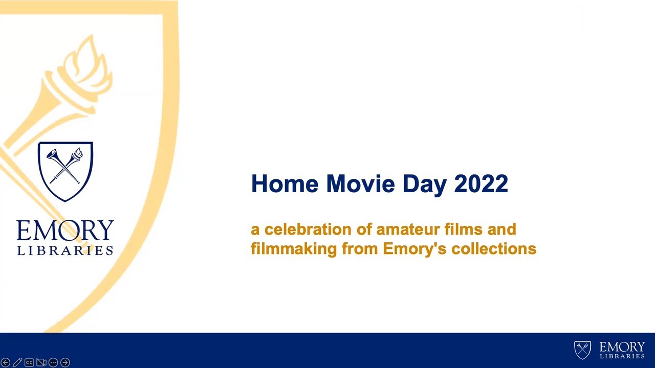 Home Movie Day 2022 at Emory University
