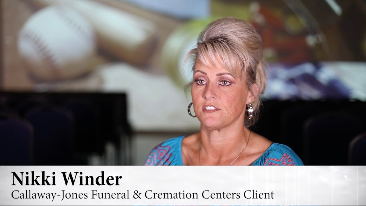 Nikki Winder - Testimonial | Callaway-Jones Funeral Center | Bryan College Station - Texas