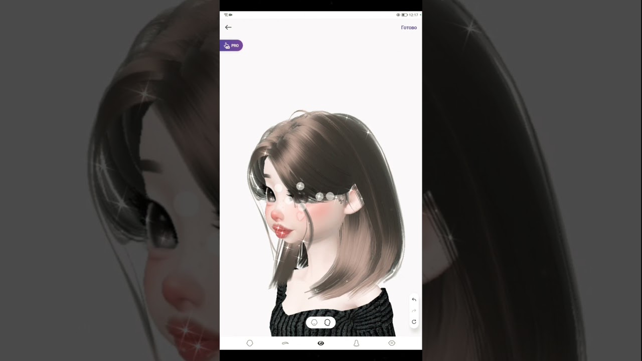 Тутор на vamp лицо, в зепето! 🌹🤍