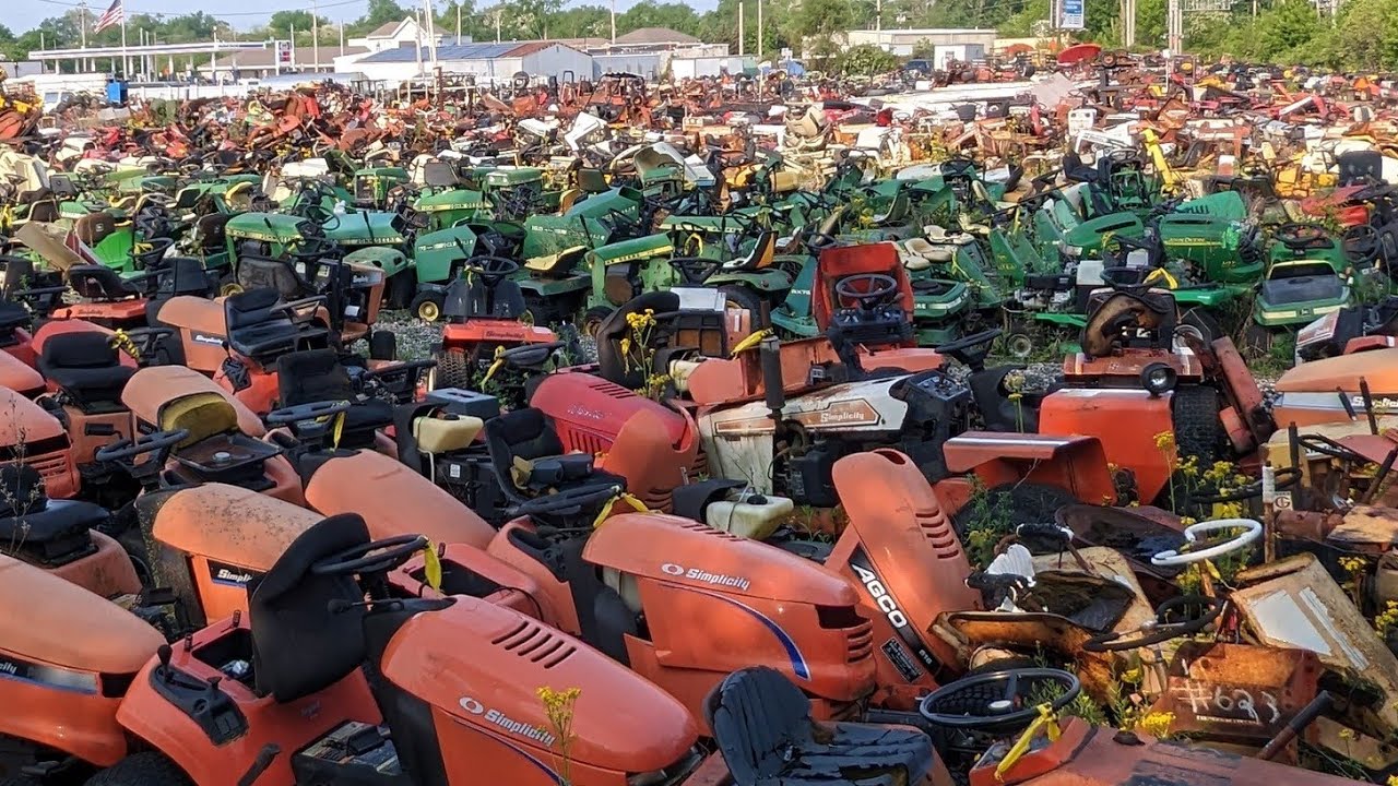 Almost heaven mower graveyard June 2021