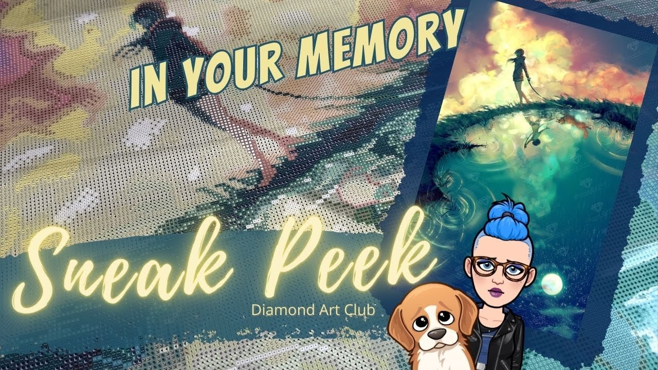 💎 Diamond Art Club | Sneak Peek | In Your Memory | Yuumeiart | die Geschichte hinter dem Bild 😢