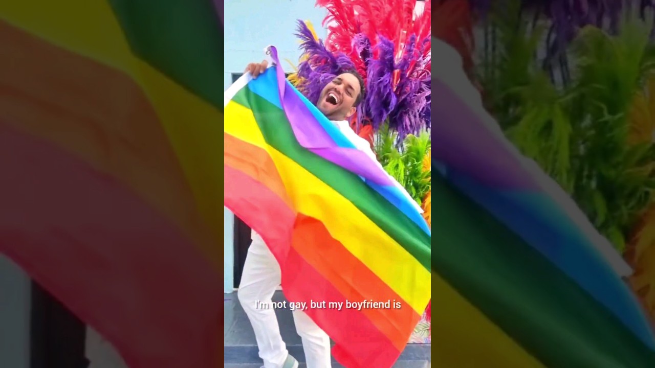 pride week front door decor #foryou #parati #pride #pridemonth #gaypride #loveislove #korsou