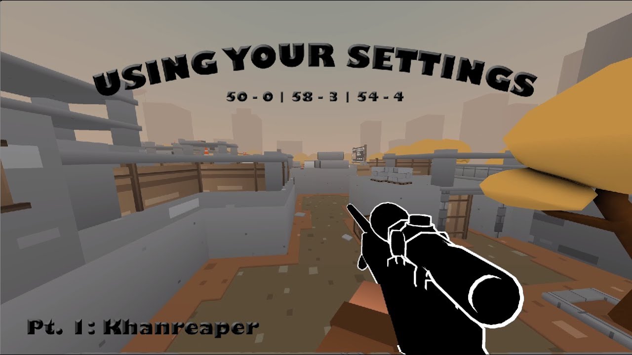 Double Nuking with Khanreaper's settings | 50 - 0 / 58 - 3 / 54 - 3