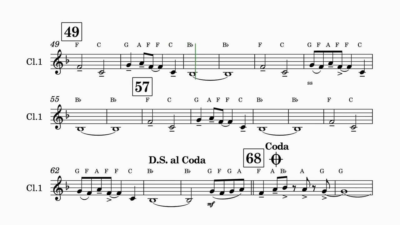 Skygazer Fanfare   Clarinet