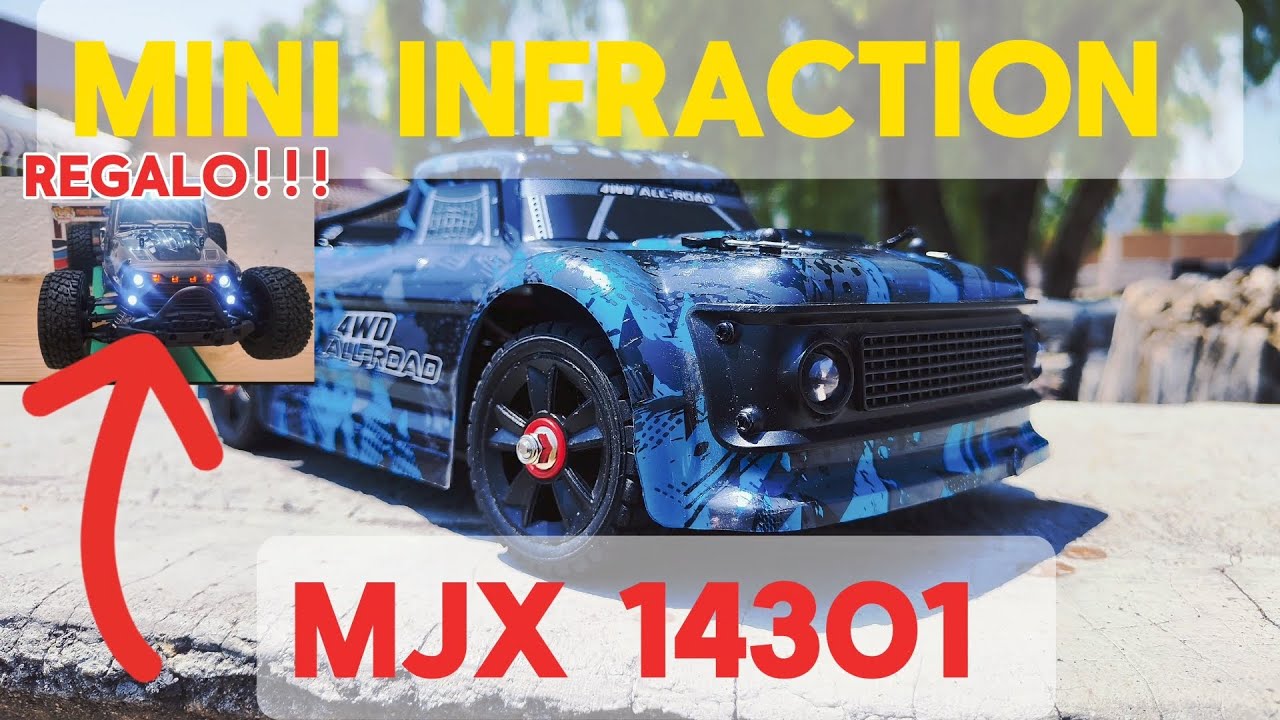 HYPER GO 14301, MINI INFRACTION DE MJX, UNBOXING Y REVIEW EN ESPAÑOL!!!