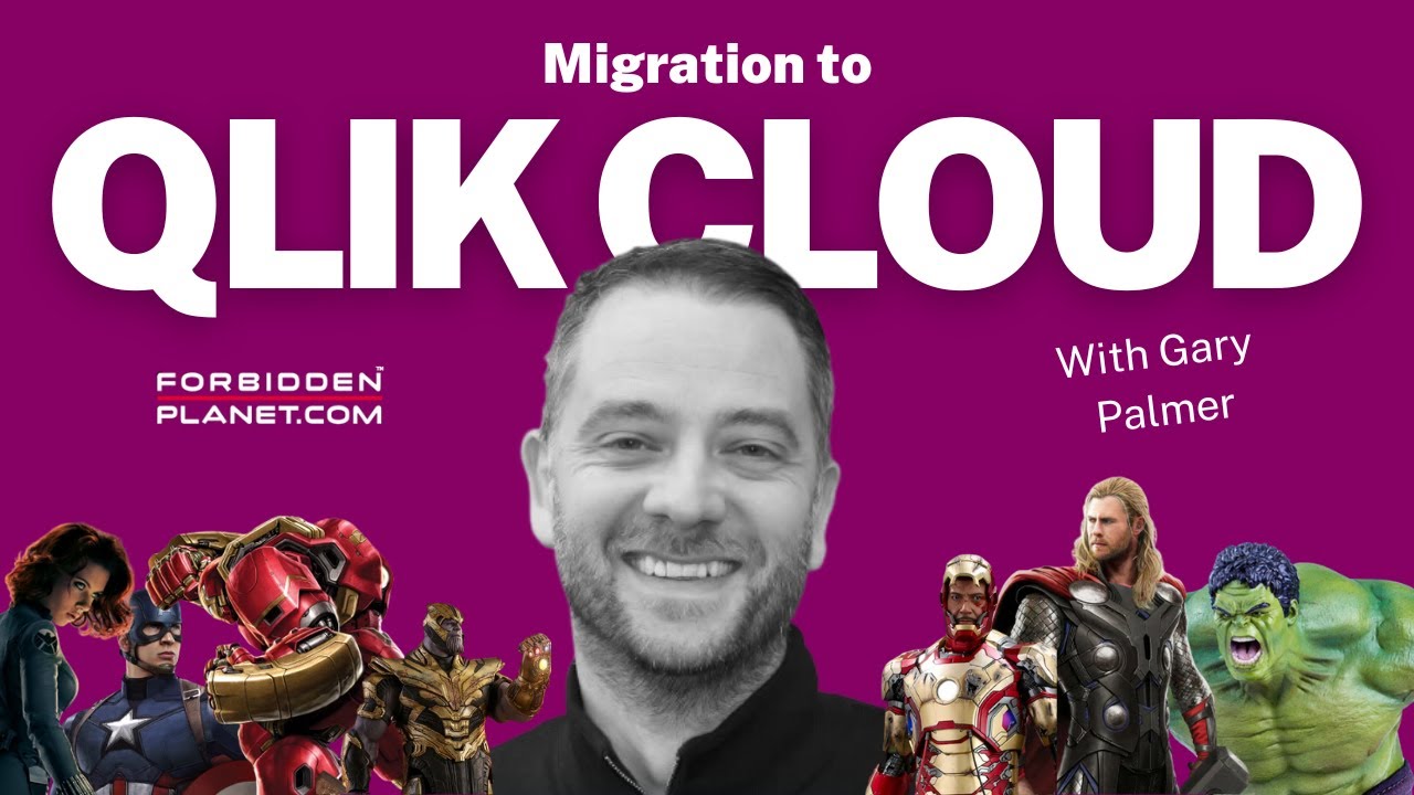 Moving from Qlik Sense to Qlik Cloud: Analytics migration story with Forbidden Planet | Ometis