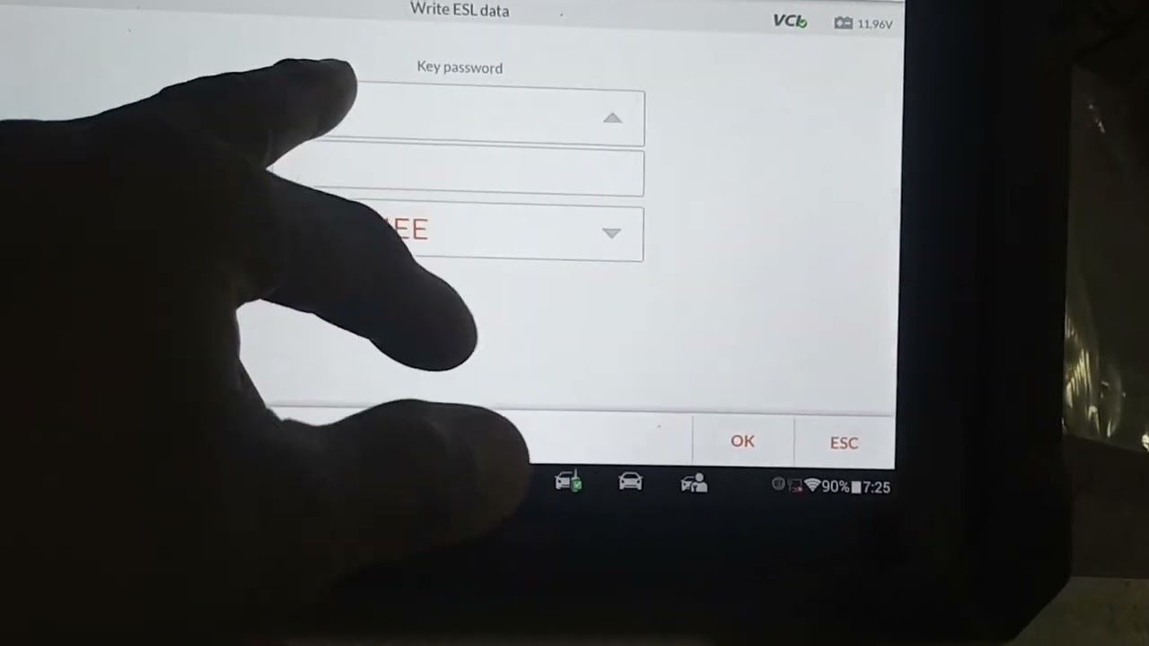 Autel Im 608 pro Mercedes   ESL emulator program.