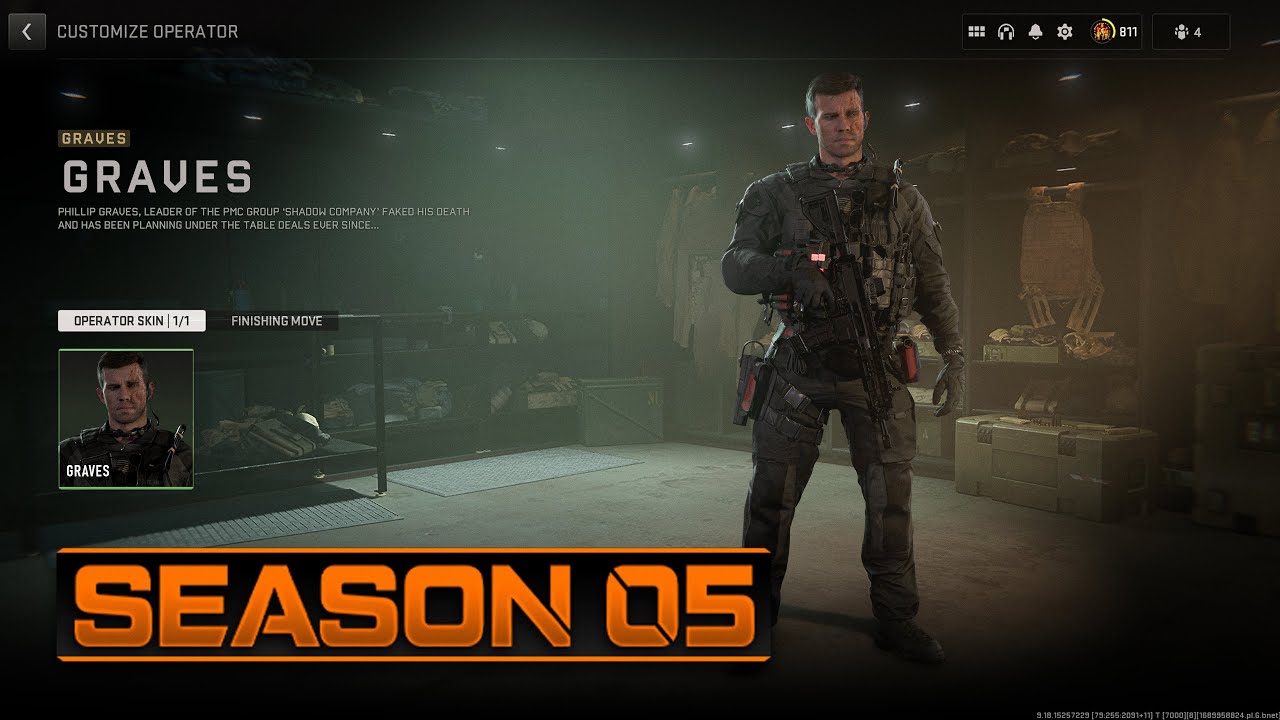 The Modern Warfare 2 Season 5 Operators&hellip; (Graves, Mace & 21 Savage)