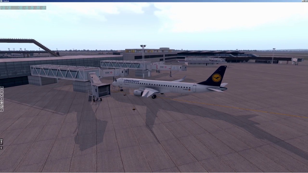 X-plane 11 | X-Crafts | Embraer | E-195 v 2.01 | Cold and dark | LFPO - ENGM