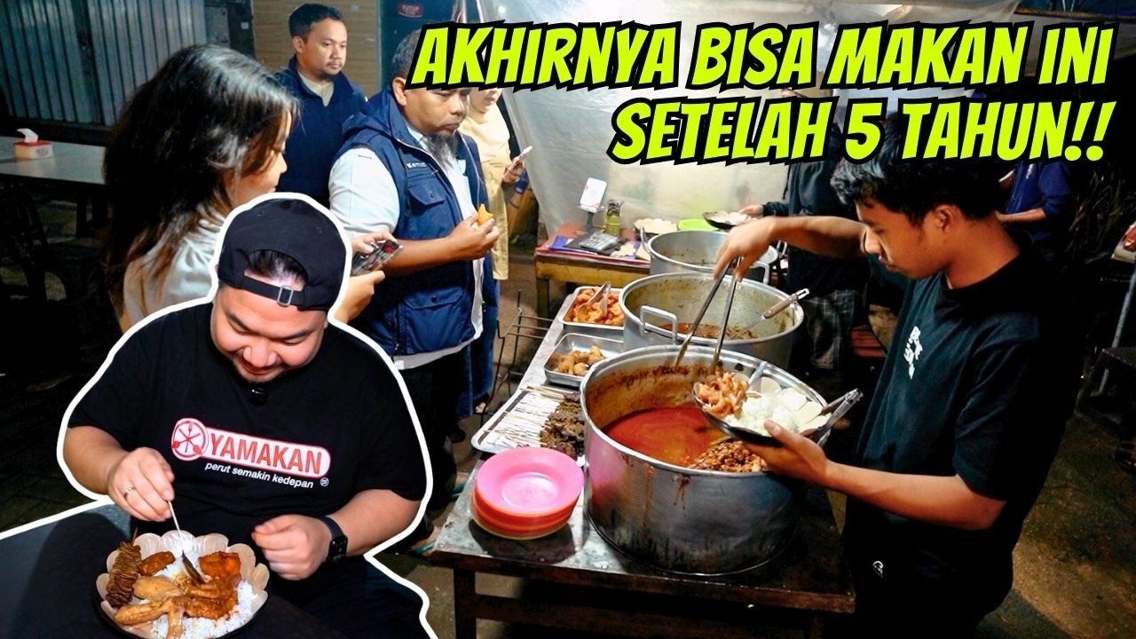 5 TAHUN LALU GAGAL, AKHIRNYA SEKARANG BISA MAKAN DI SINI!!