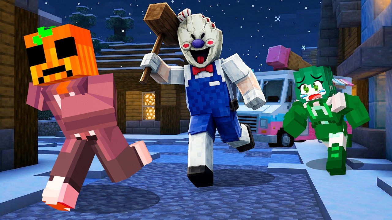 El HOMBRE HELADO quiere CAPTURARME en Minecraft!