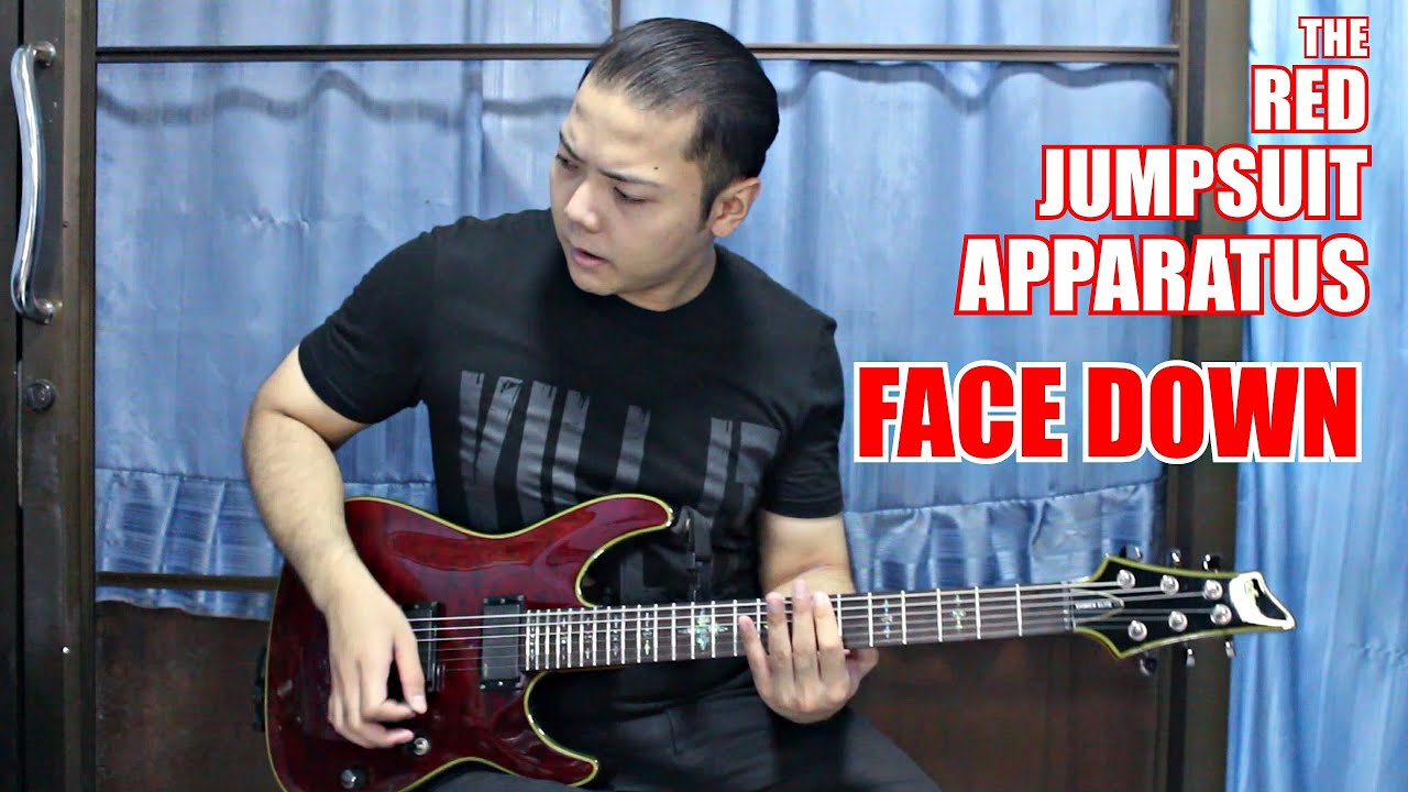 The Red Jumpsuit Apparatus - Face Down [Guitar Cover] By Wan Silence