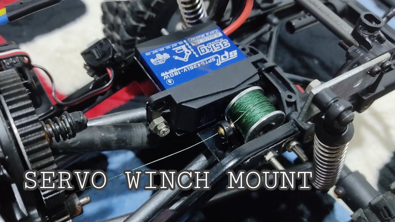 DIY SERVO WINCH MOUNTING