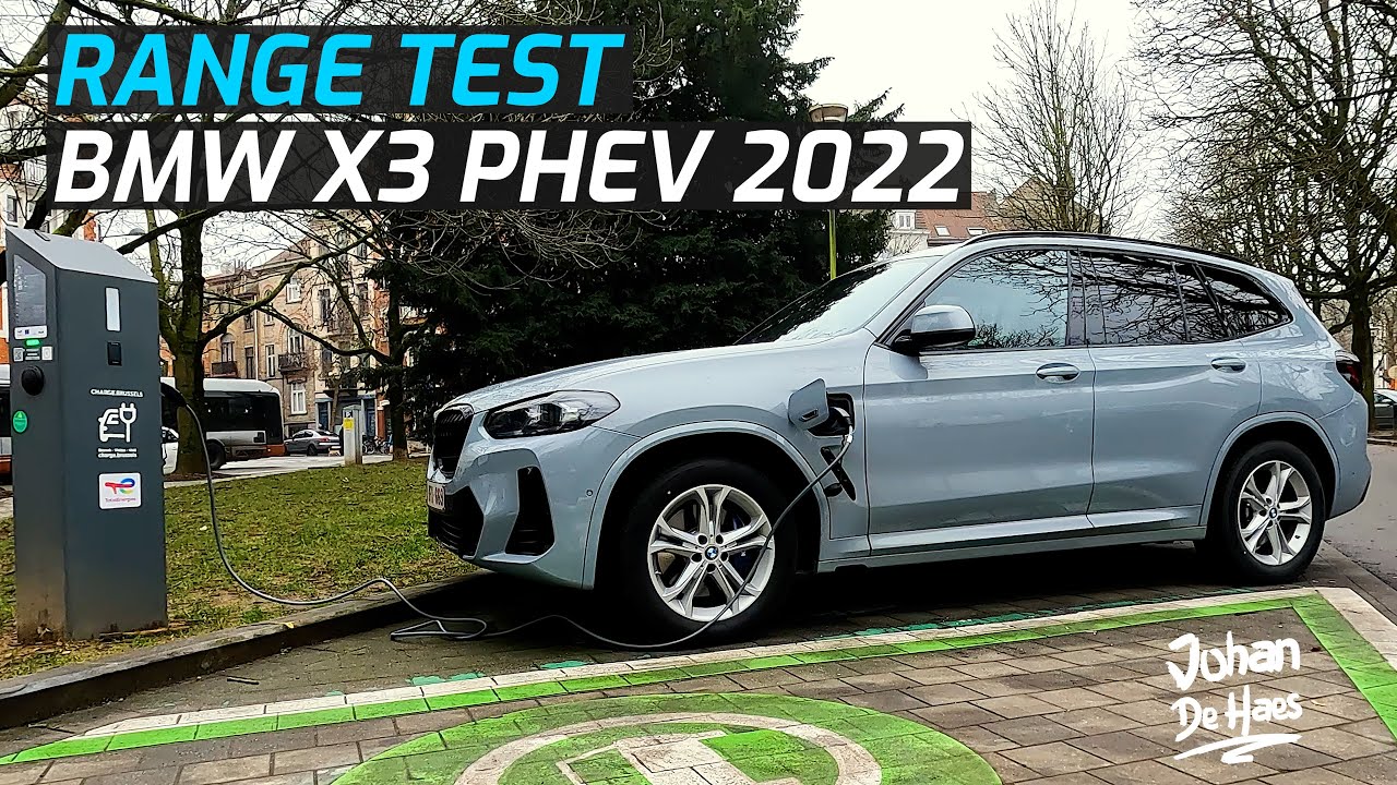 NEW BMW X3 PLUG-IN HYBRID RANGE TEST